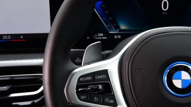 BMW 3 Series - steering wheel paddles